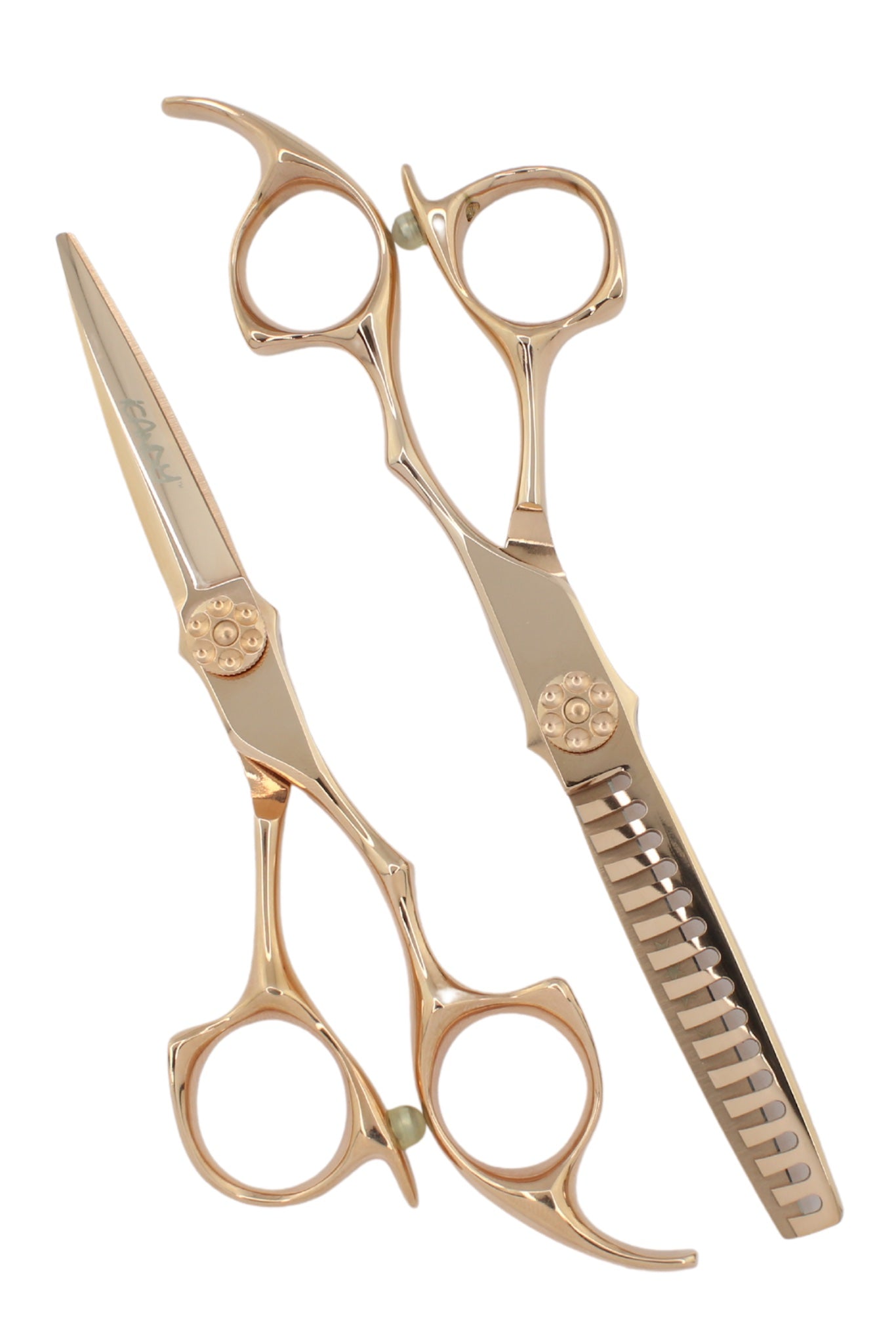 iCandy ALL STAR Rose Gold VG10 Scissor & Texturiser Bundle (5.5/6 