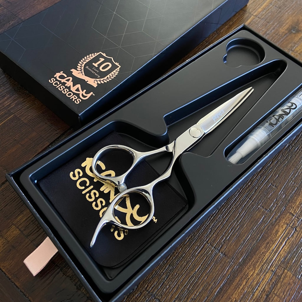iCandy ELECTRO Silver VG10 Scissor (5.5 inch) In Box