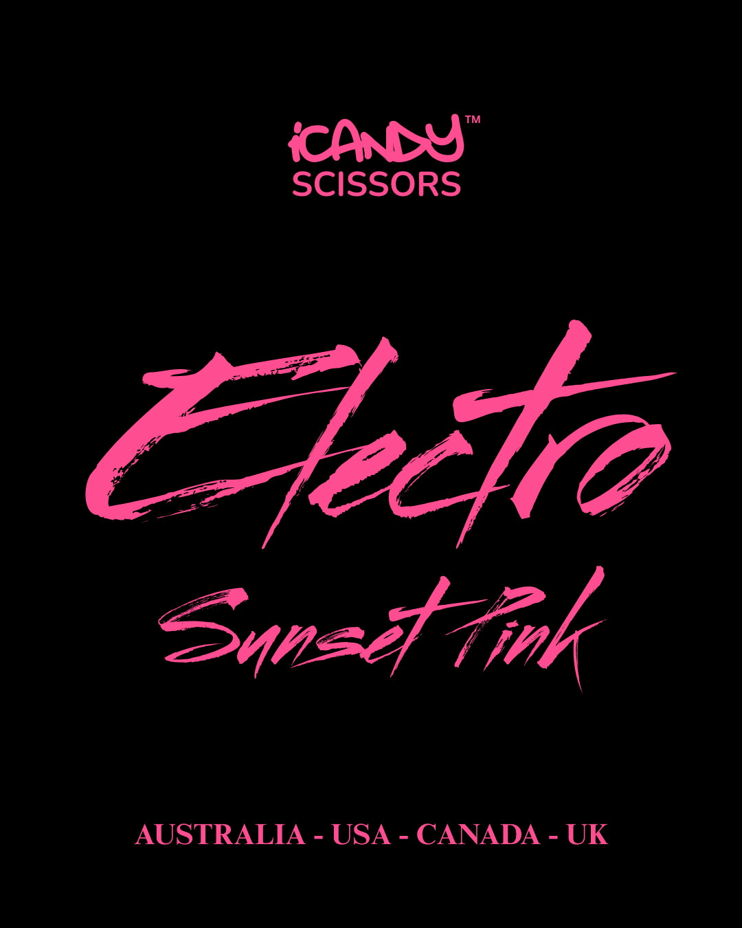 iCandy ELECTRO Sunset Pink VG10 Poster