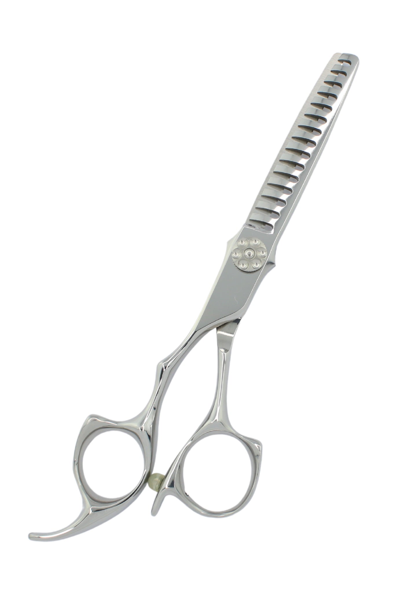 iCandy ALL STAR Silver Texturising Scissor LEFT HANDED 6.0"