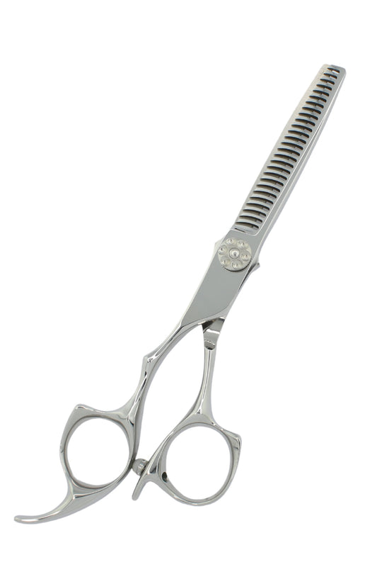 iCandy ALL STAR Silver Thinning Scissor LEFT HANDED 6.0"