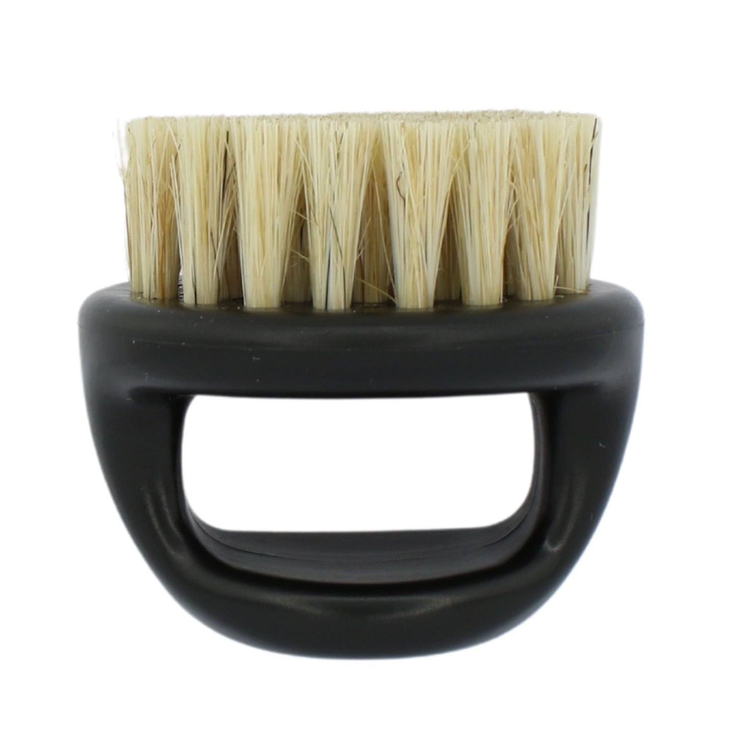 iCandy Black Coloured Light Boar Bristle Knuckle Brush White Background -Pic3
