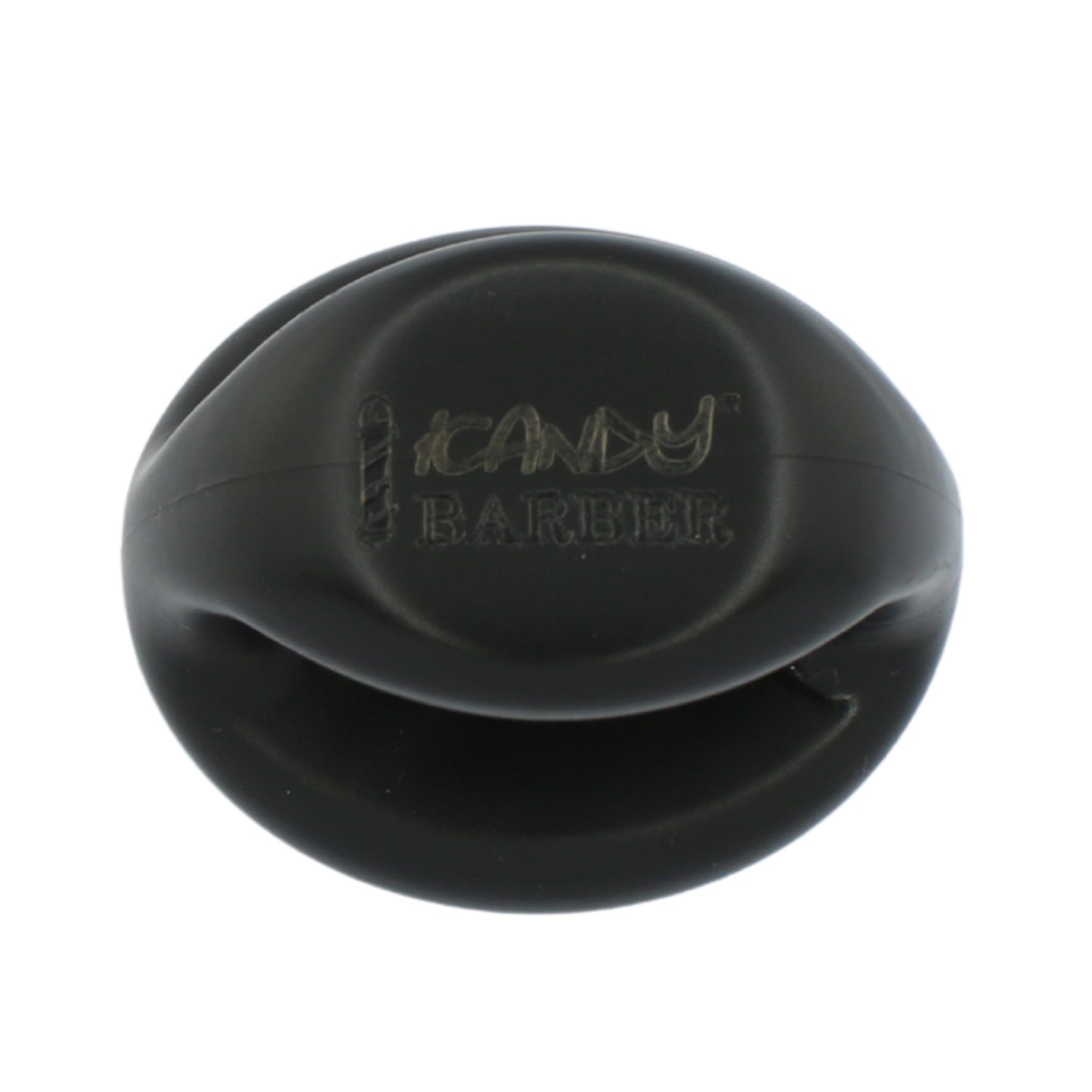 iCandy Black Coloured Light Boar Bristle Knuckle Brush White Background -Pic4