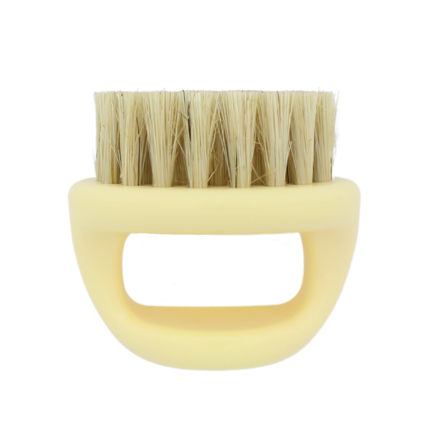 iCandy Bone Coloured Light Boar Bristle Knuckle Brush Pic3