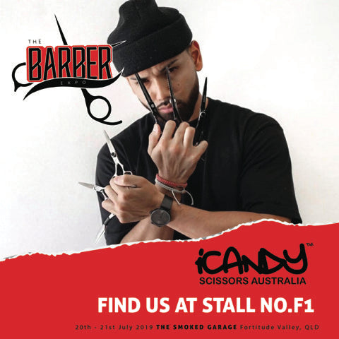 iCandy Scissors Australia - The Barber Expo 2019