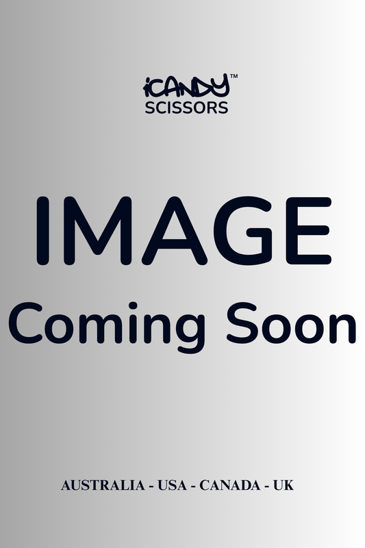 iCandy Scissors New Image Coming Soon Black On White Poster