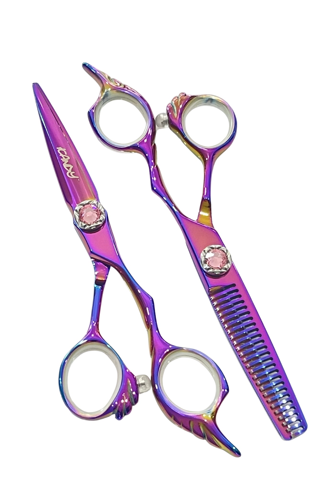 iCandy ANGEL DREAM Ice Pink VG10 Scissor & Thinner Bundle 5.5 inch – professional hairdressing scissors Australia