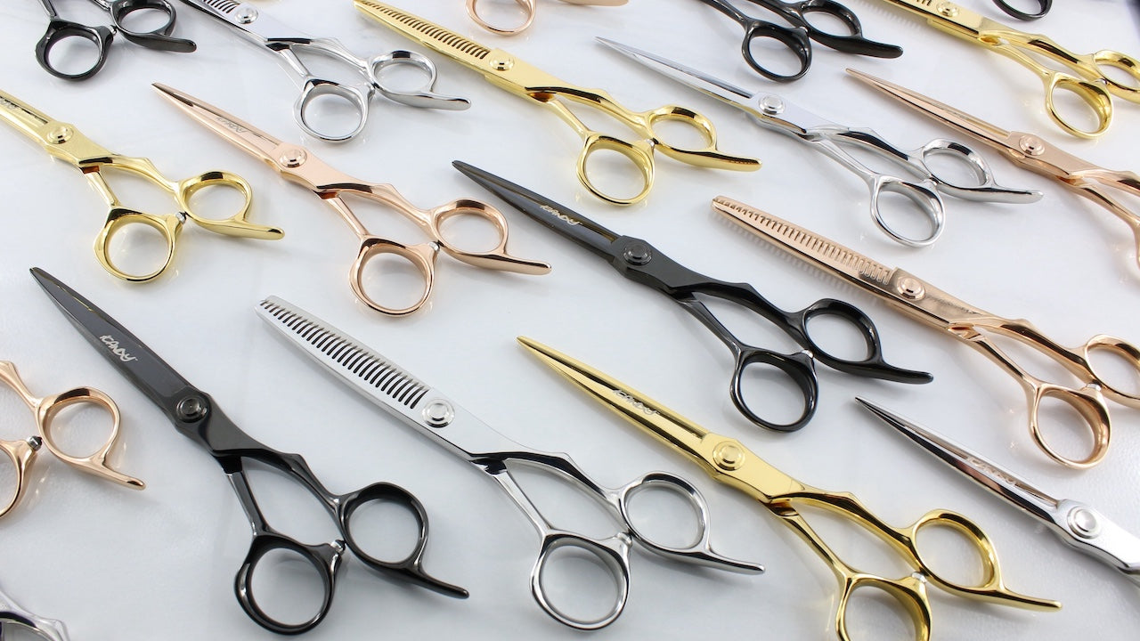 iCandy EVOLVE VG10 Rose Gold, Yellow Gold, Silver & Midnight Black Best Hairdressing Barber Scissors Shears Collection Australia, Queensland, Brisbane, Sydney, Melbourne, Perth, LA, Canada, USA, UK.