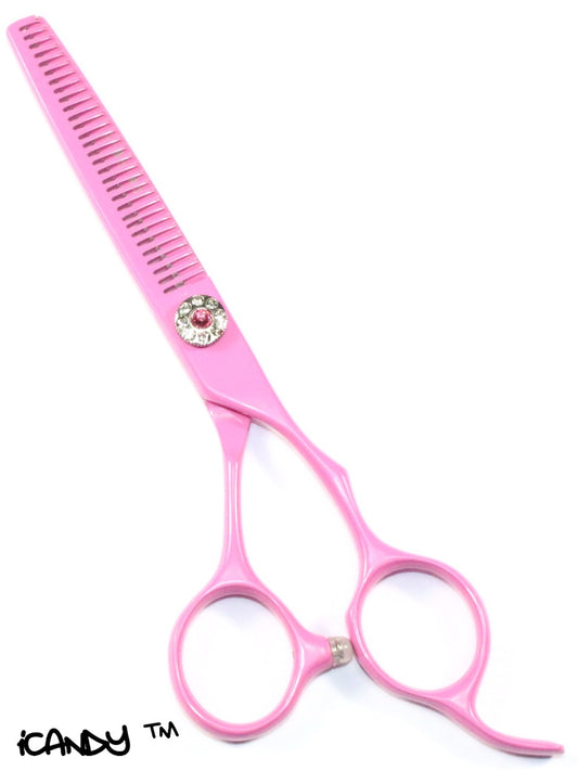 iCandy Pink Premium Thinning Scissors (5.5 inch)