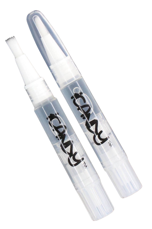 iCandy Scissor Shear Oil Pen 2-pack – professional lubricating oil for hairdressing scissors to maintain smooth cutting performance and prolong scissor life.