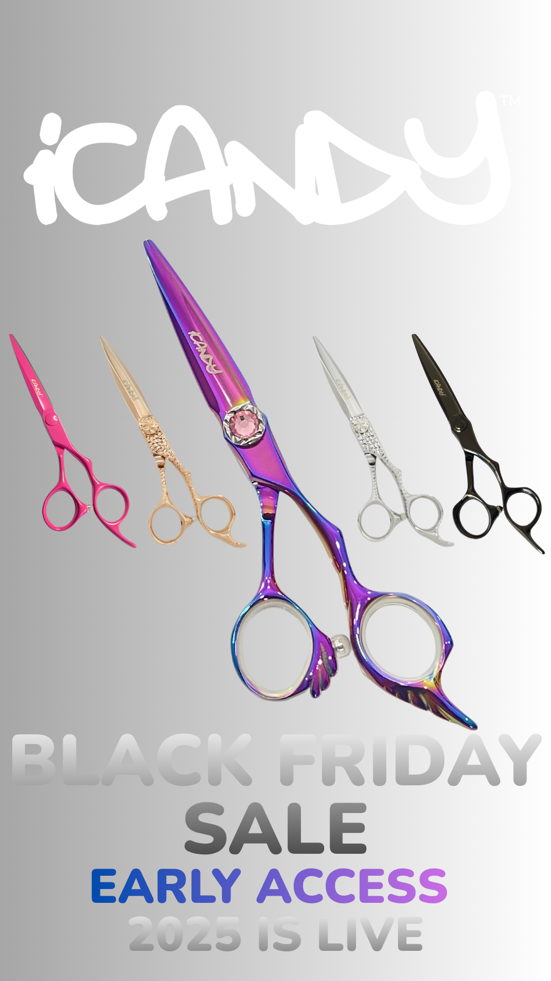 Black Friday Sale at iCandy Scissors Australia – Premium Japanese VG10 Hairdressing and Barber Scissors with Extra 20% Off Storewide, Trusted by Professional Stylists and Barbers Worldwide