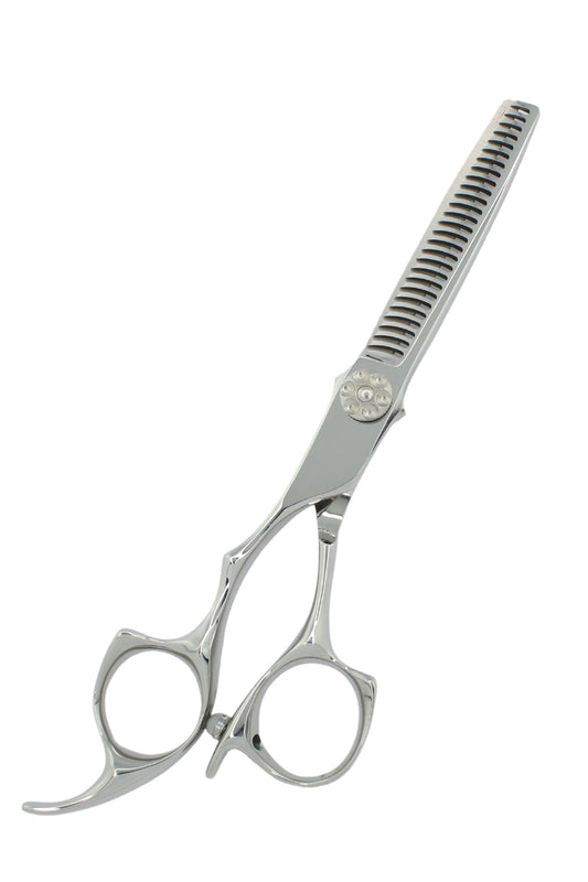 iCandy ALL STAR Silver VG10 Thinning Scissor LEFT HANDED 6.0" 