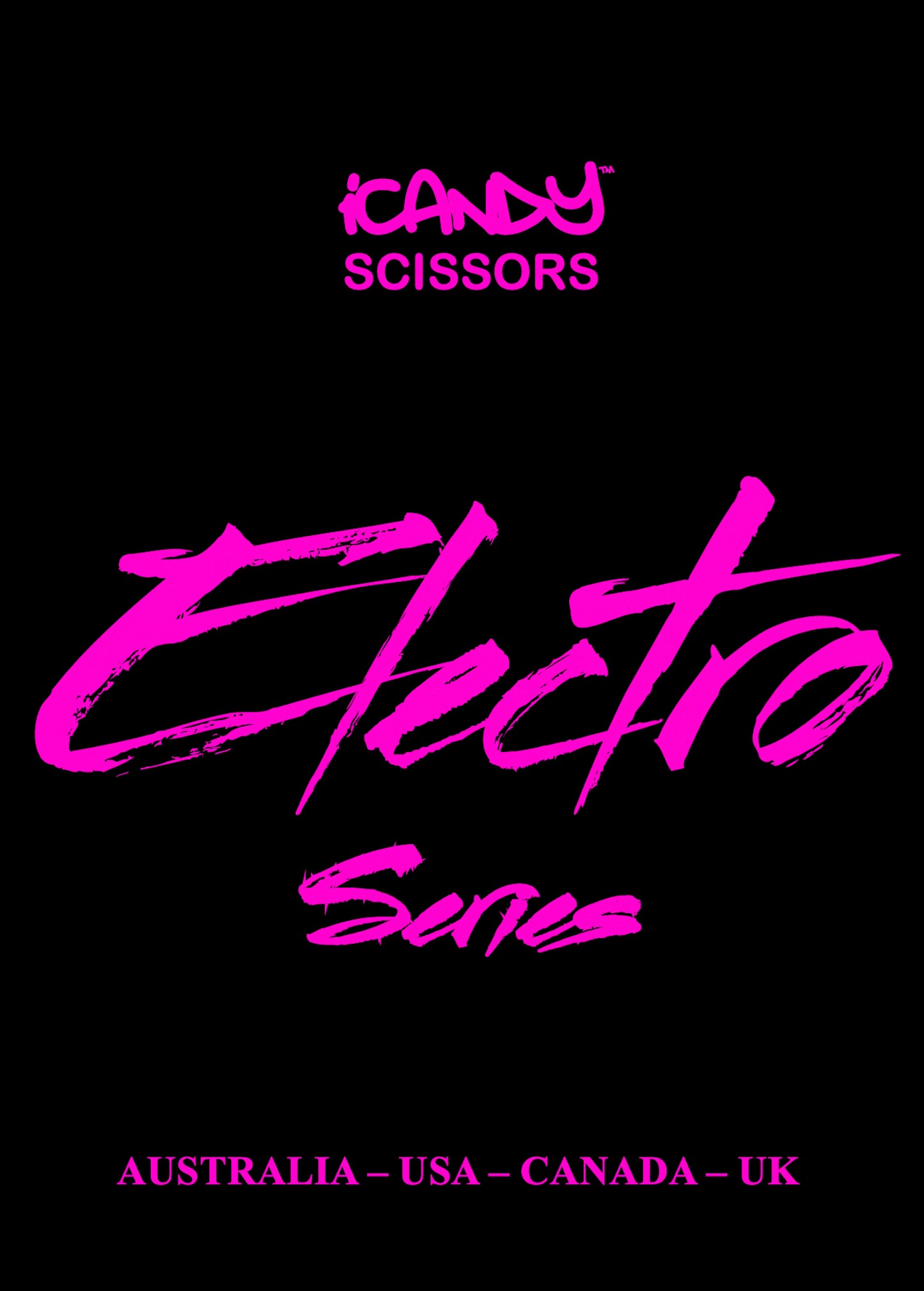 iCandy ELECTRO Scissors Sticker