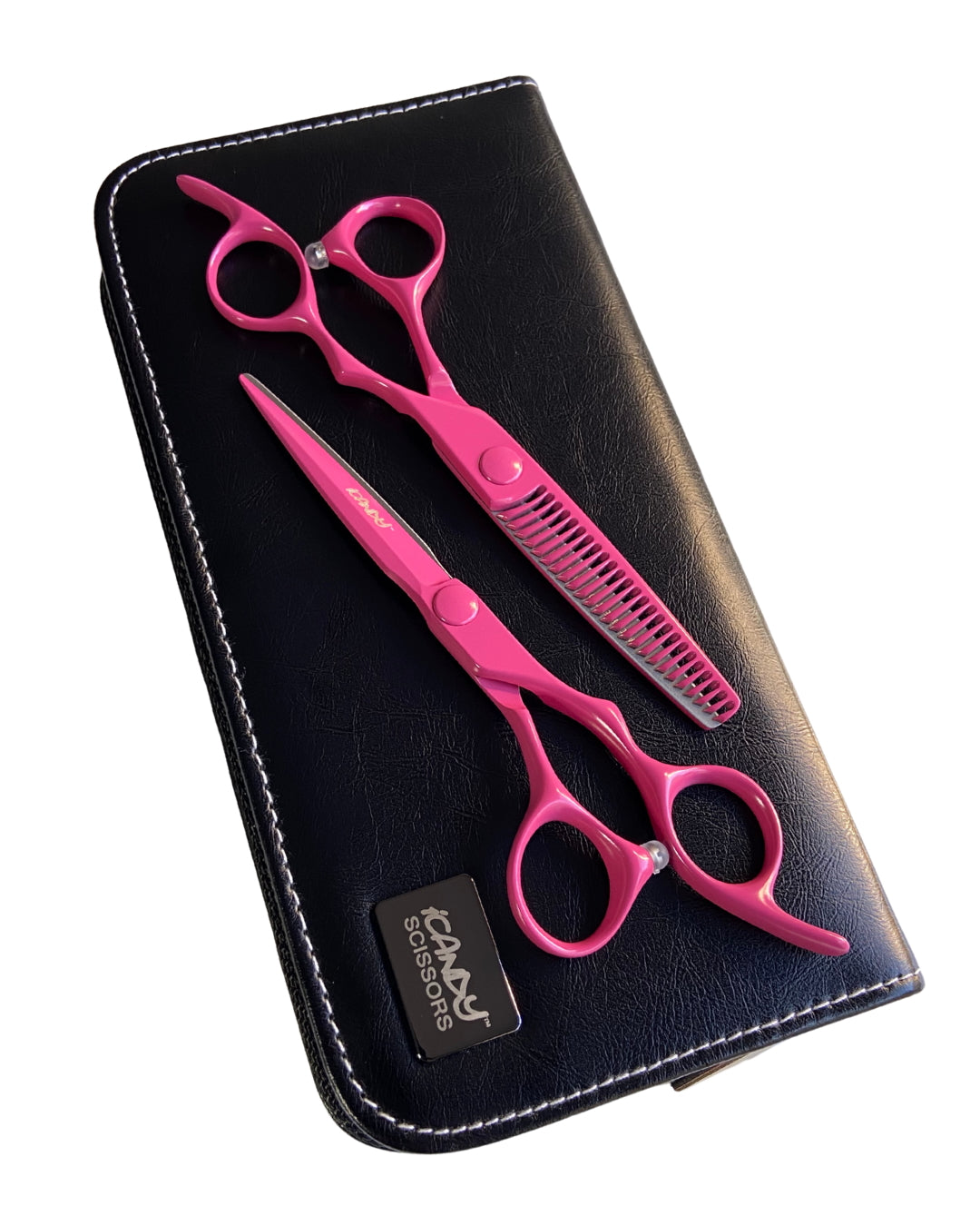 iCandy ELECTRO Sunset Pink VG10 Scissor & Thinner Bundle (6.0 inch) Limited Edition!