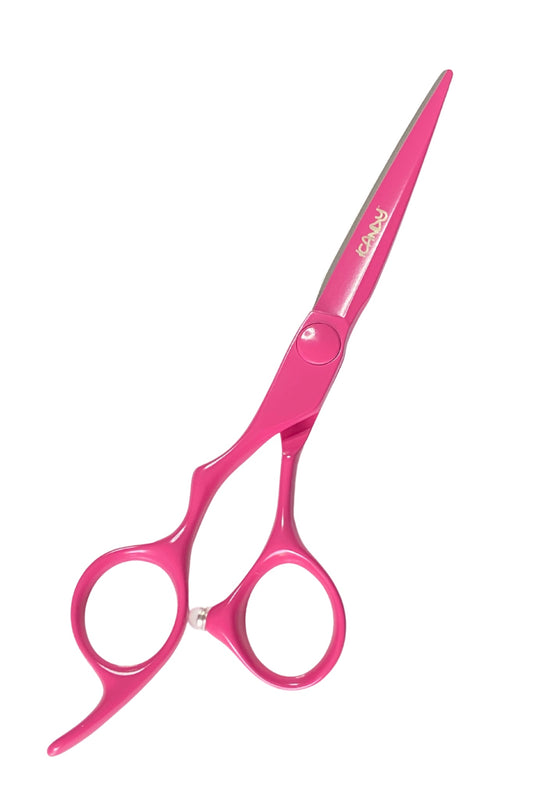 iCandy ELECTRO Sunset Pink VG10 LEFT HANDED Hairdressing Scissor 6.0 inch