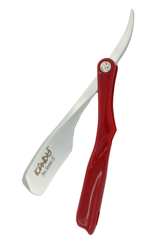 iCandy Pro Series II Red Barber Shaving Razor