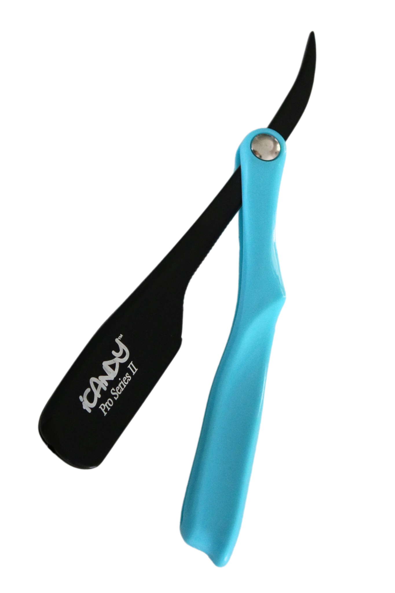 iCandy Pro Series II SKY BLUE & Midnight Black Barber Shaving Razor