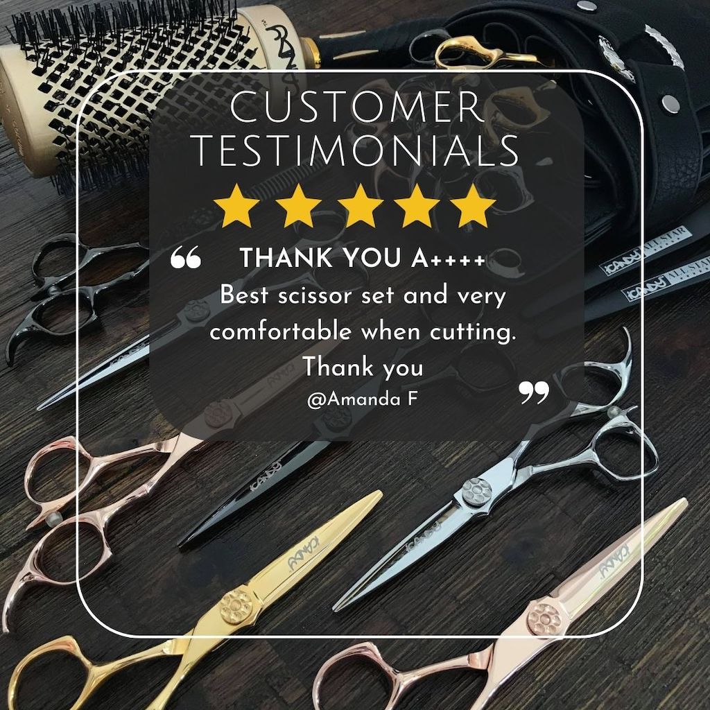 iCandy ALL STAR Scissors 5 Star Customer Review - @Amanda F