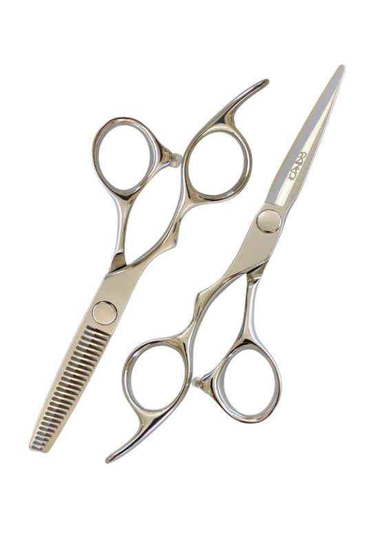 iCandy ELECTRO Silver VG10 Scissor & Thinner LEFT HANDED (6.0/5.5 inch)