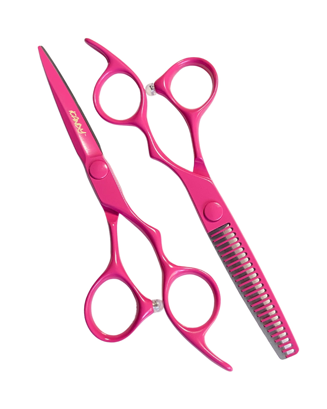 iCandy ELECTRO Sunset Pink VG10 Scissor & Thinner Bundle (5.5 inch) Limited Edition! Pic1