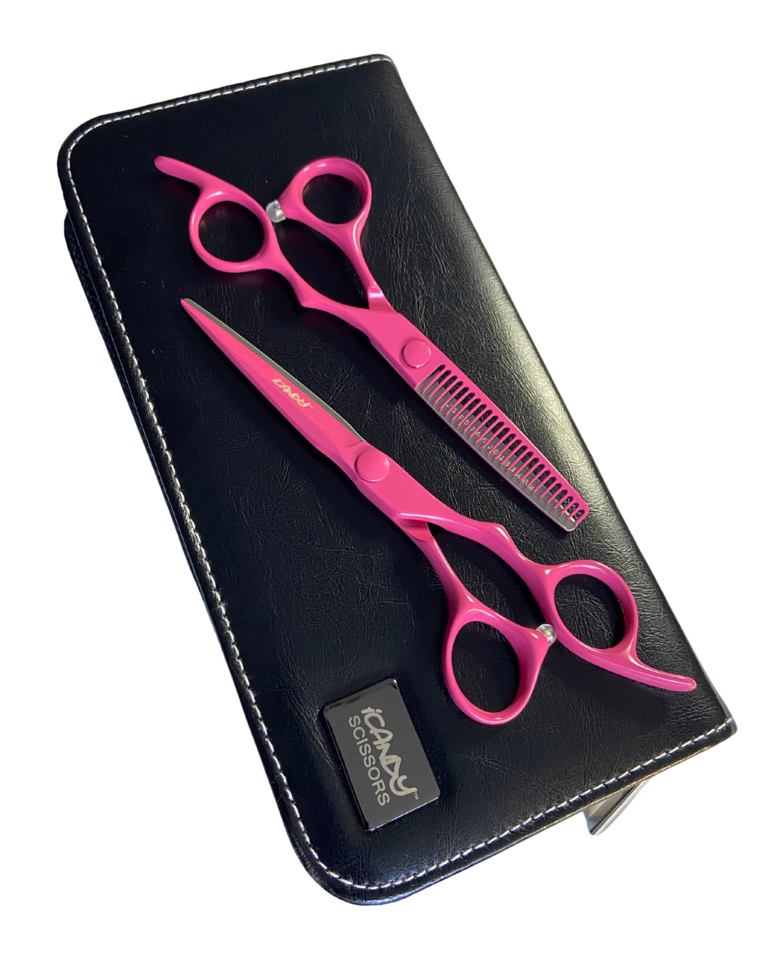 iCandy ELECTRO Sunset Pink VG10 Scissor & Thinner Bundle 6.0/5.5 inch pic2