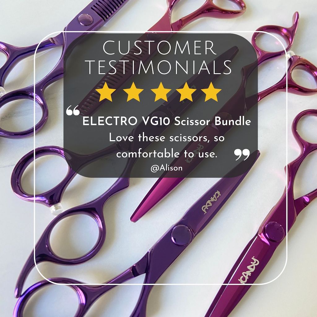 iCandy ELECTRO VG10 Scissors 5 Star Customer Review - Alison