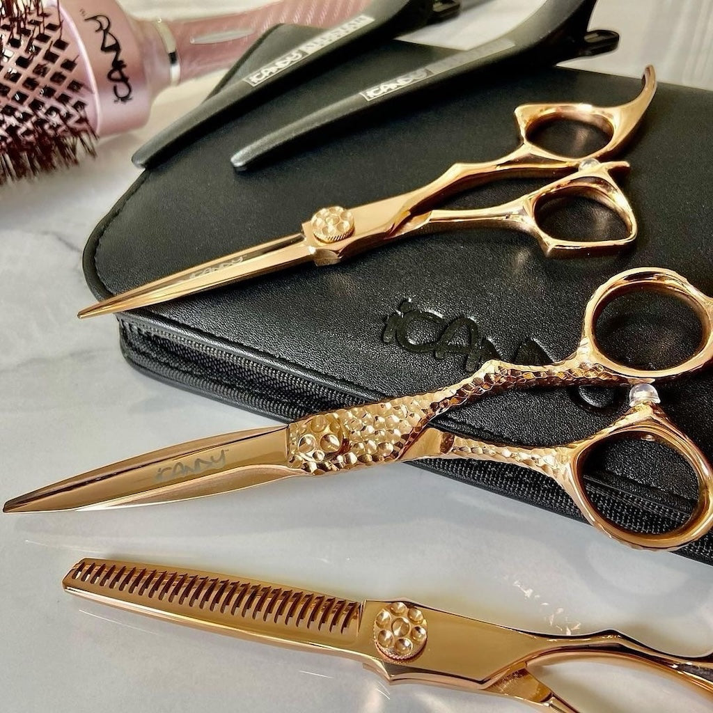 iCandy Rose Gold Hairdressing Scissors