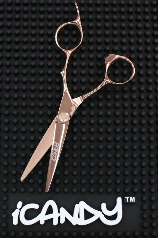 iCandy LUXE Element Rose Gold Hairdressing Scissor  (5.5 inch) Limited Edition! - iCandy Scissors