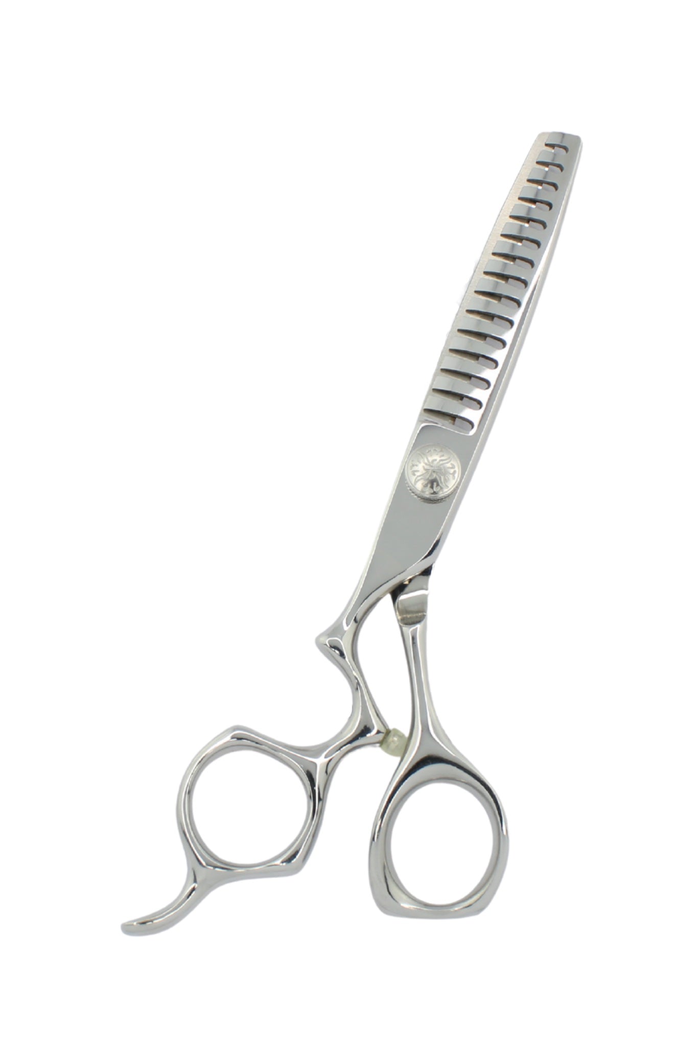 Premium iCandy ATHENA 6.0 inch left-handed texturising scissor for barbers and hairdressers