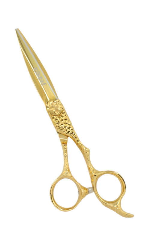 iCandy SWORD PRO Yellow Gold VG10 6.1 inch hairdressing scissors – premium Japanese steel barber shears for professionals