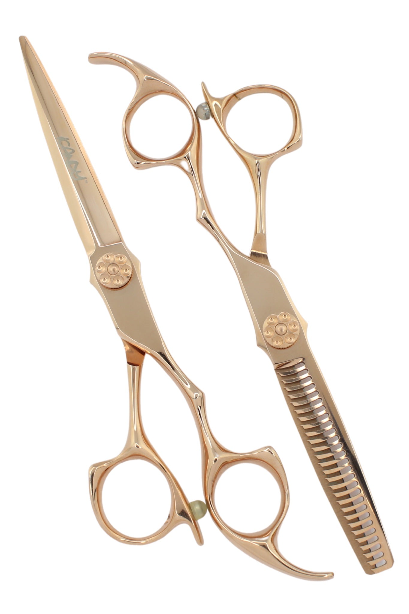 iCandy ALL STAR Rose Gold Scissor-Thinner Bundle 6.5/6.0 inch