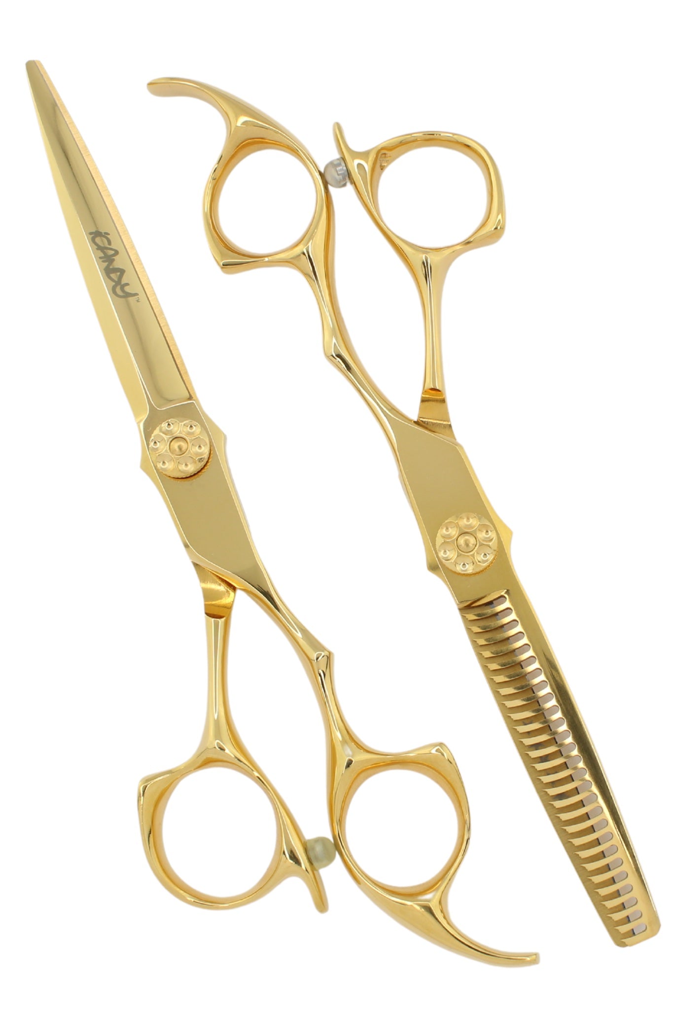 iCandy ALL STAR Yellow Gold Scissor-Thinner Bundle 6.5/6.0 inch 