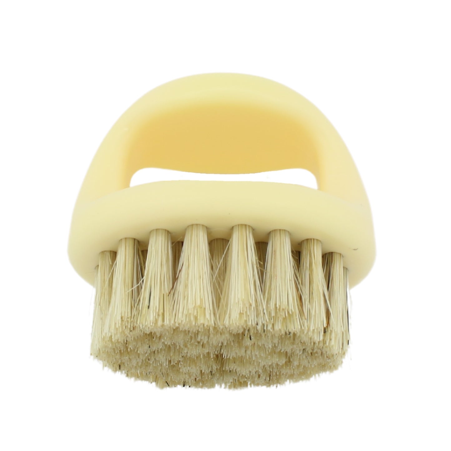 iCandy Bone Coloured Light Boar Bristle Knuckle Brush Pic2