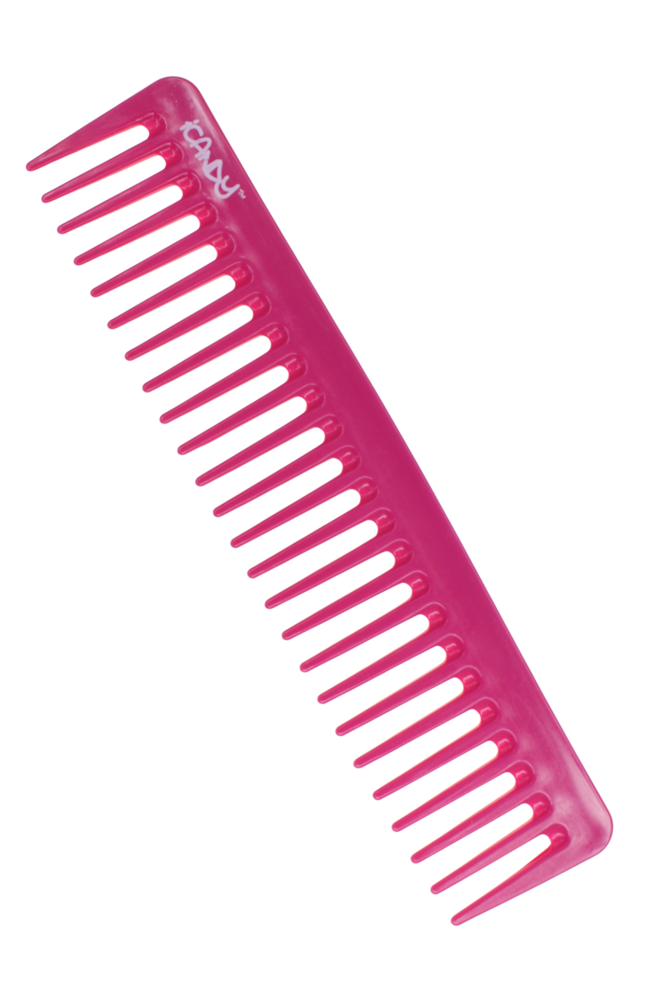 iCandy Creative Series Styling Detangling Comb Fuchsia Pink