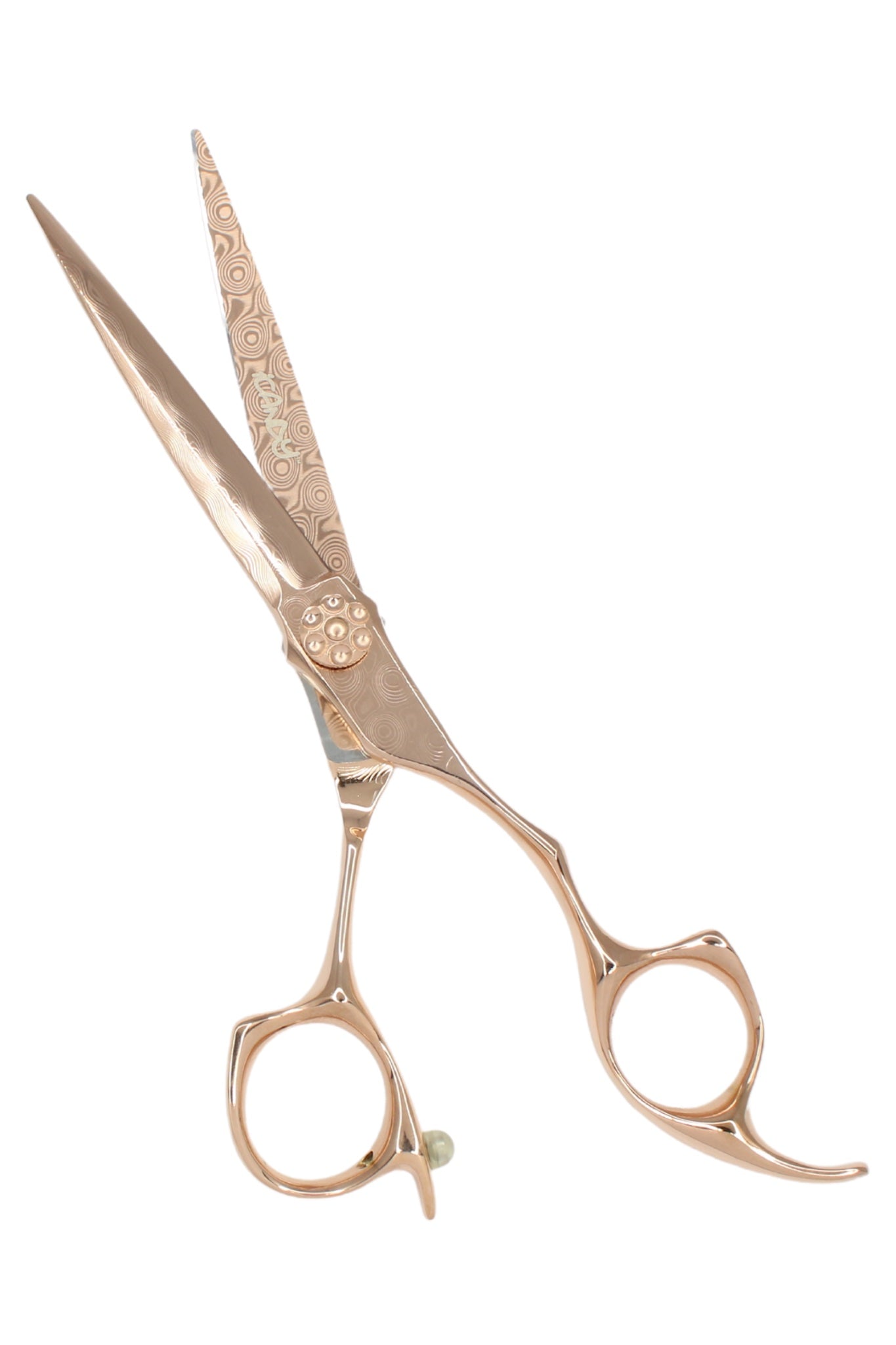 iCandy DAMASCUS ALL STAR Rose Gold Scissor 6.5" Pic2