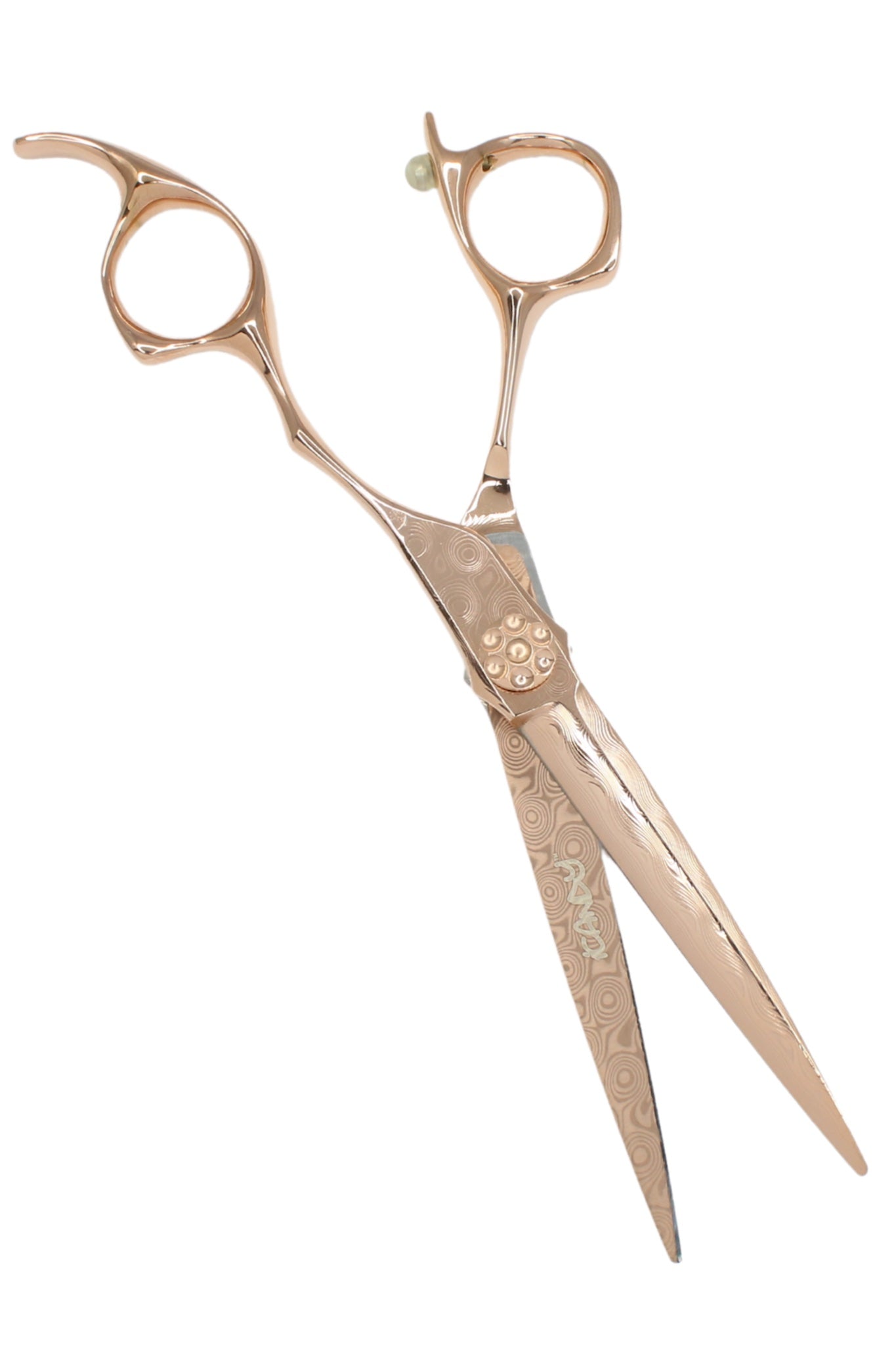 iCandy DAMASCUS ALL STAR Rose Gold Scissor 6.5" Primary Pic1