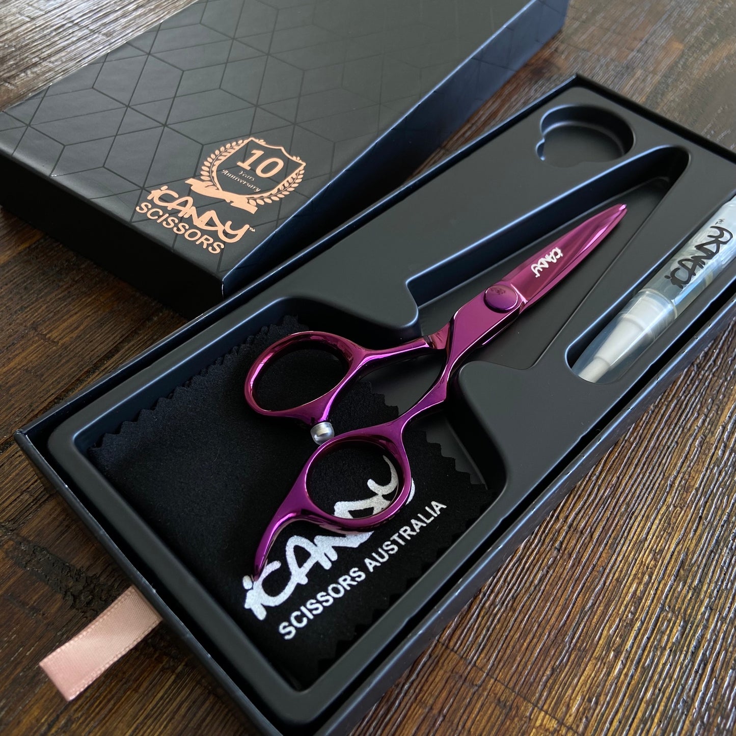 iCandy ELECTRO Ultra Pink VG10 Scissor (5.5 inch) In Box 