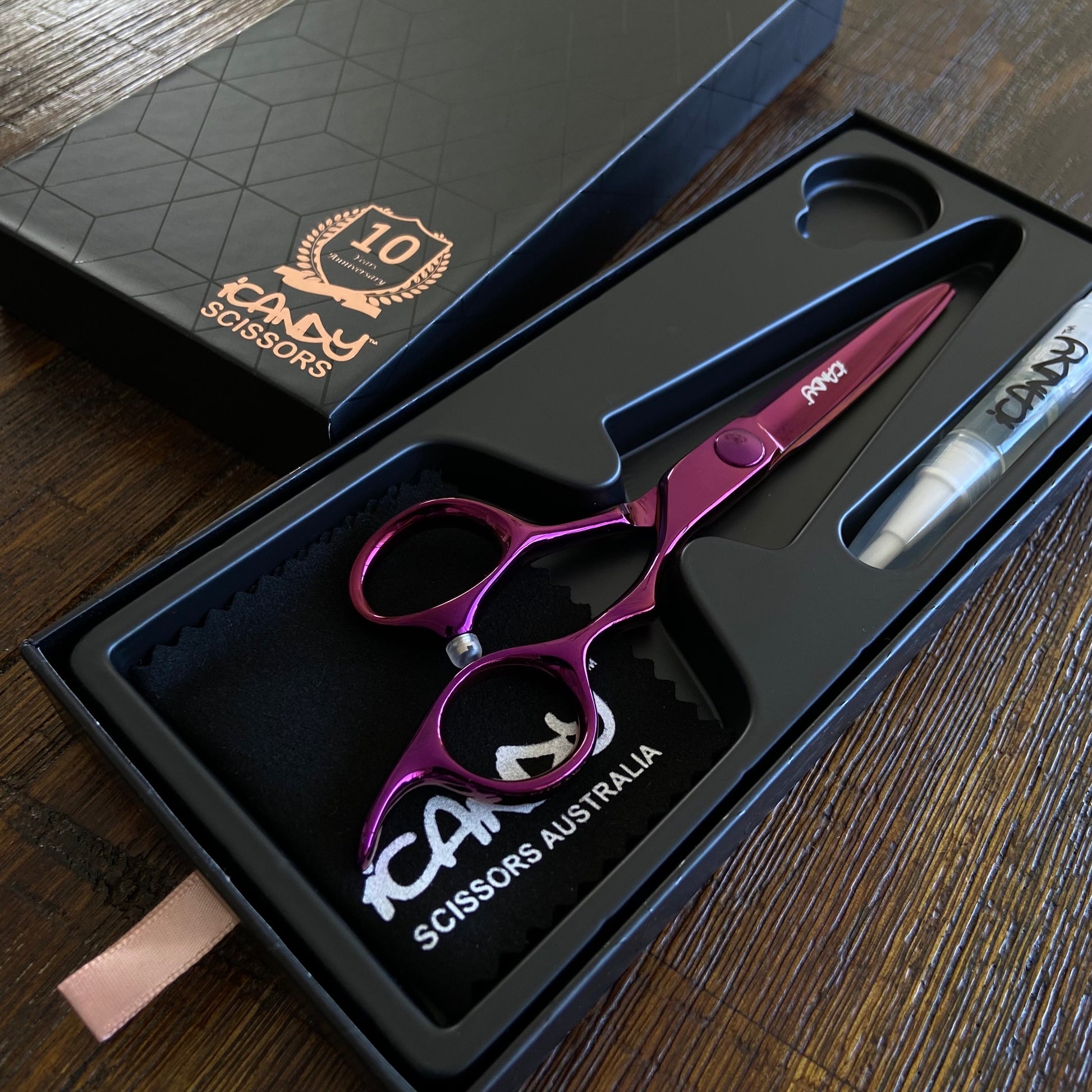 iCandy ELECTRO Ultra Pink VG10 Scissor (6.0 inch) In Box