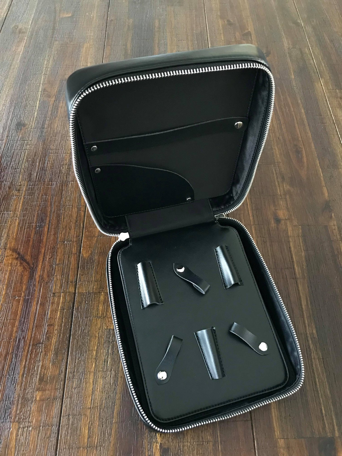 iCandy Luxury Black 7pcs Scissor Collection Case Pic4