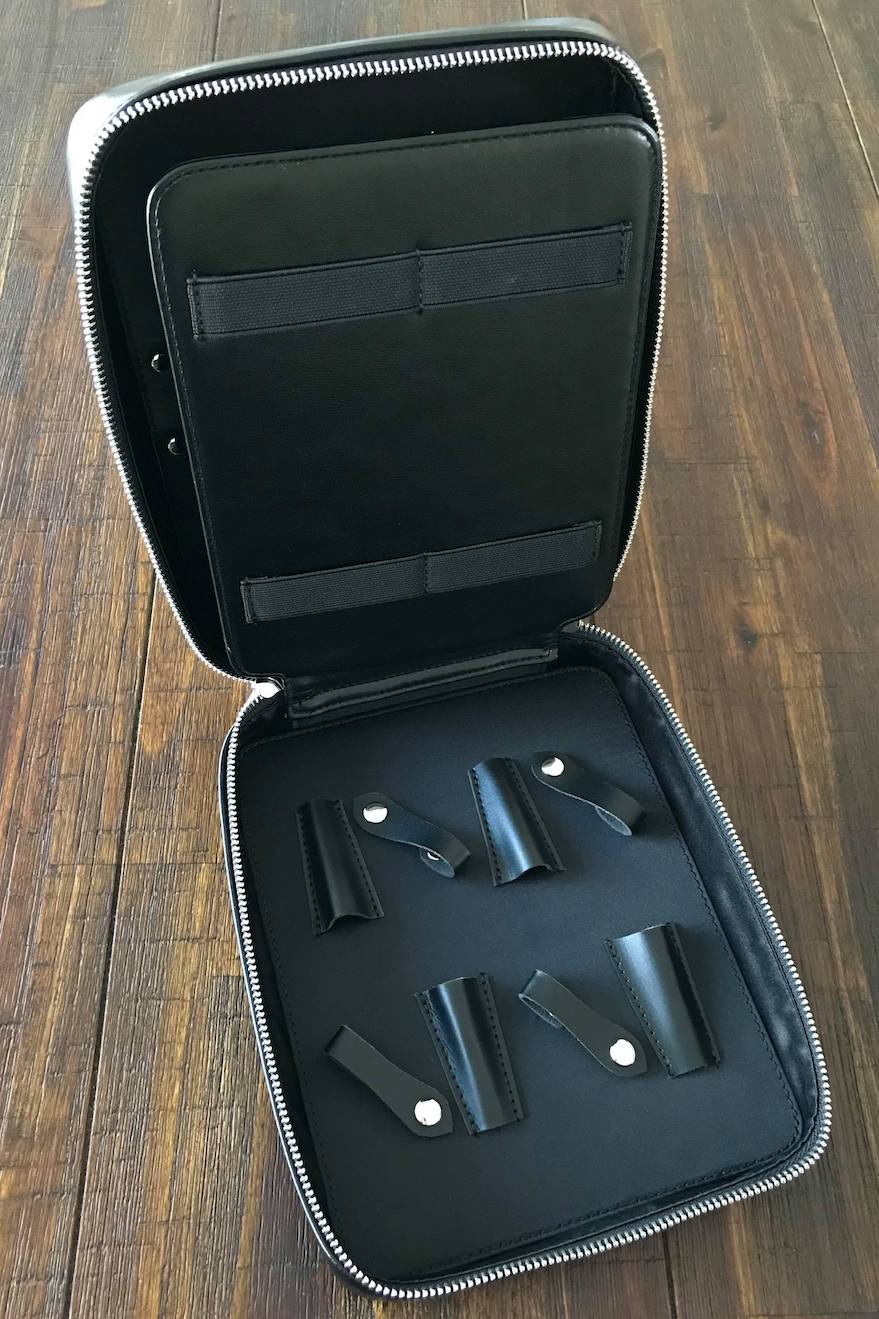 iCandy Luxury Black 7pcs Scissor Collection Case Pic5
