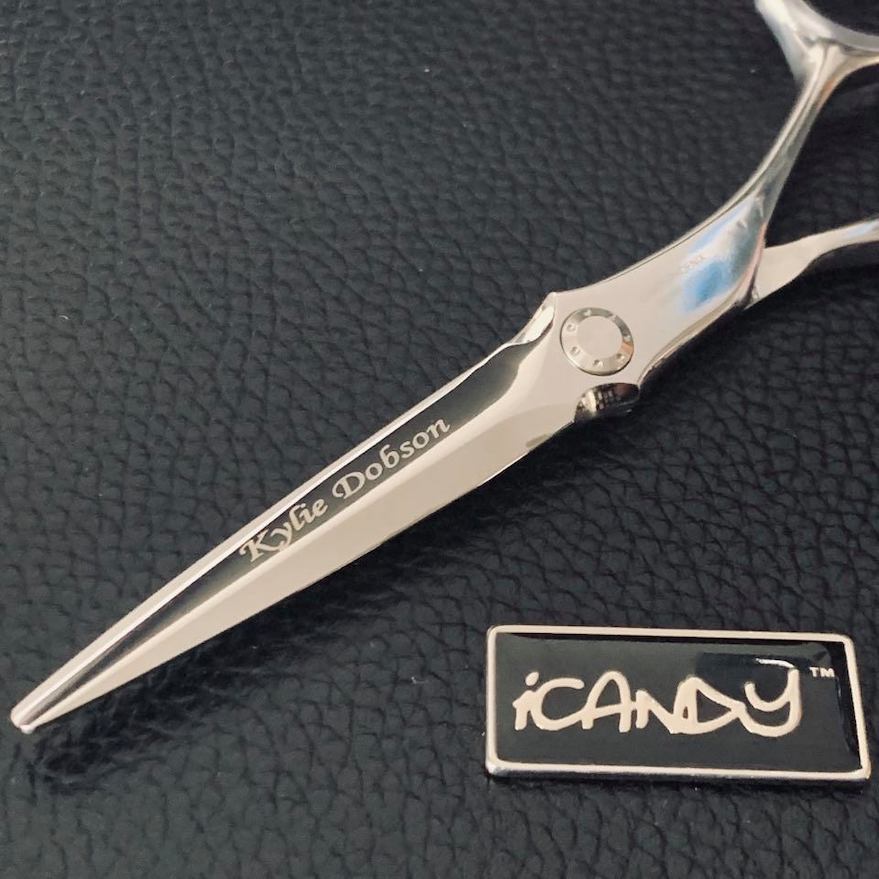 iCandy Scissors Australia Laser Engraving - 1 Scissor