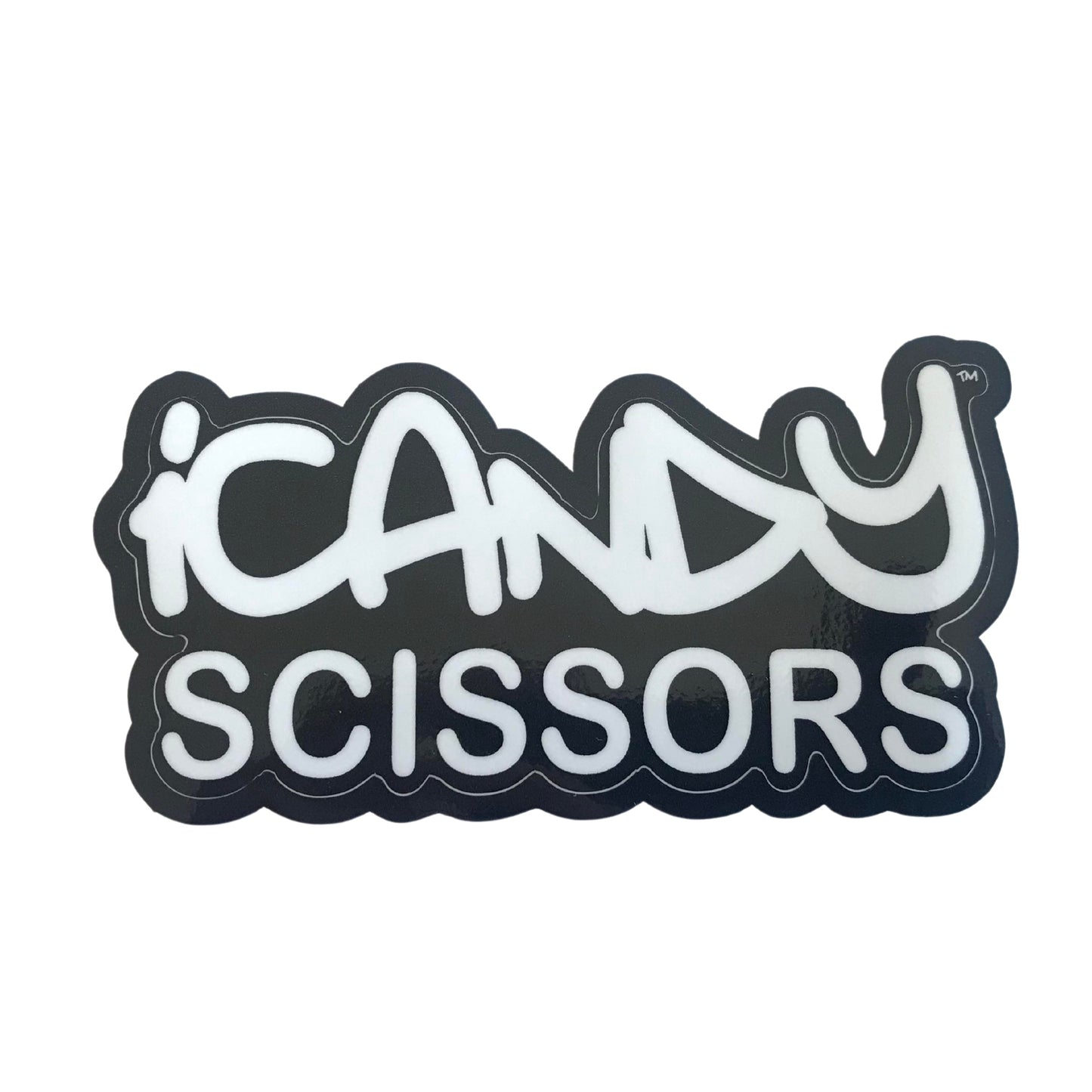 iCandy Scissors Logo on White Background 