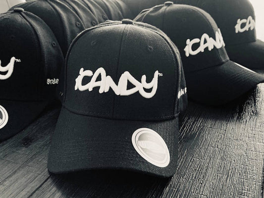 iCandy Black "Style On Point" Snap Back Cap Pic1